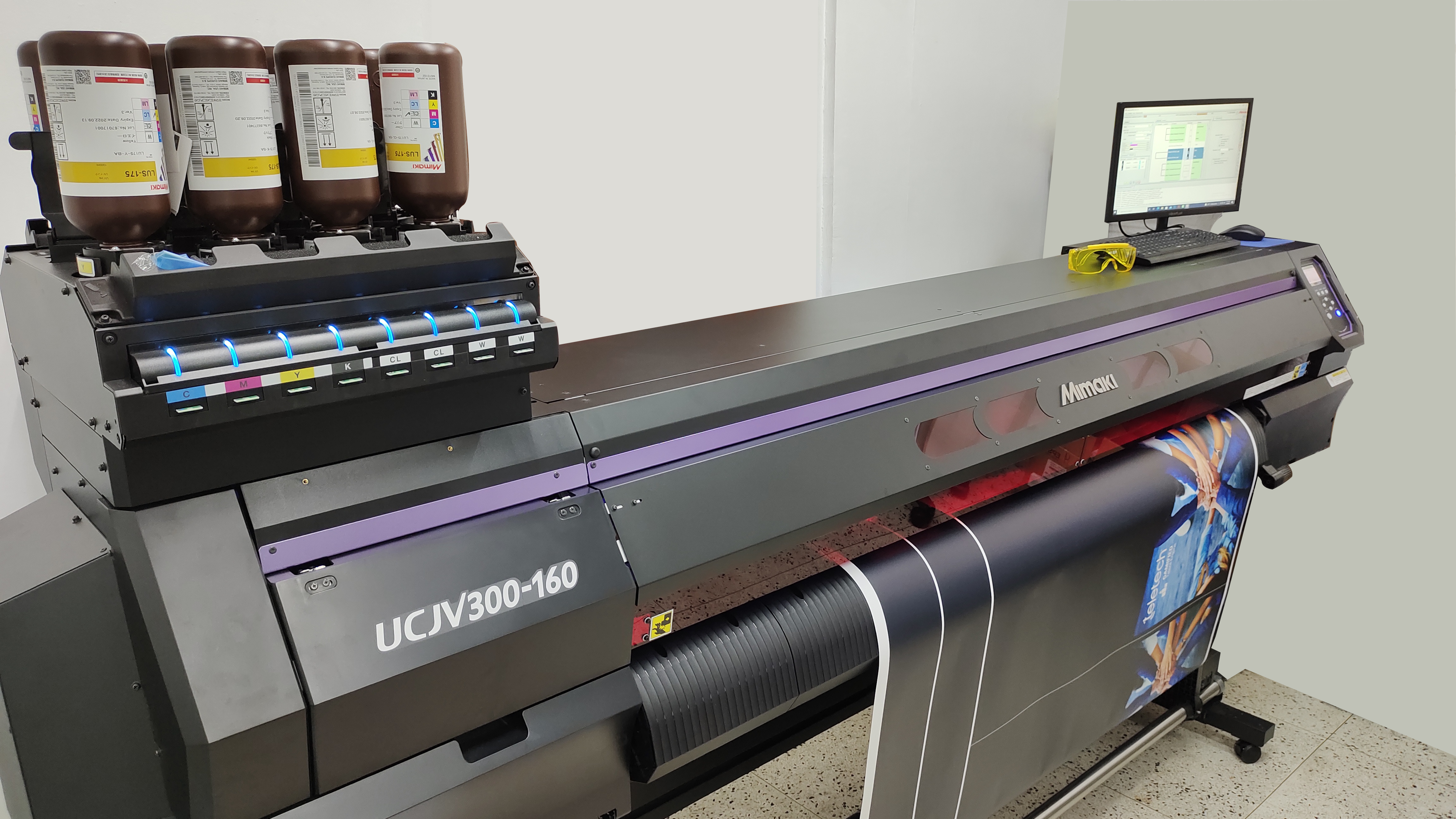 uv printer rolltype